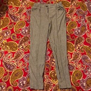 urban outfitters gingham trousers. worn once